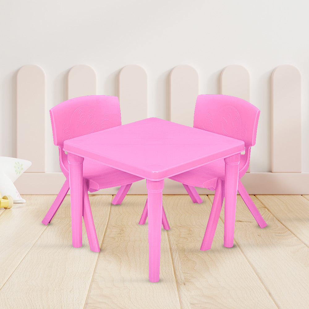 Nilkamal Genius Ludo Table + 2 Chairs Kid's Study Set