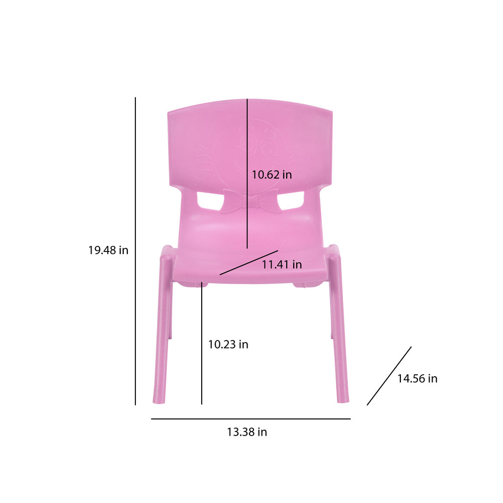 Nilkamal Genius Ludo Table + 2 Chairs Kid's Study Set