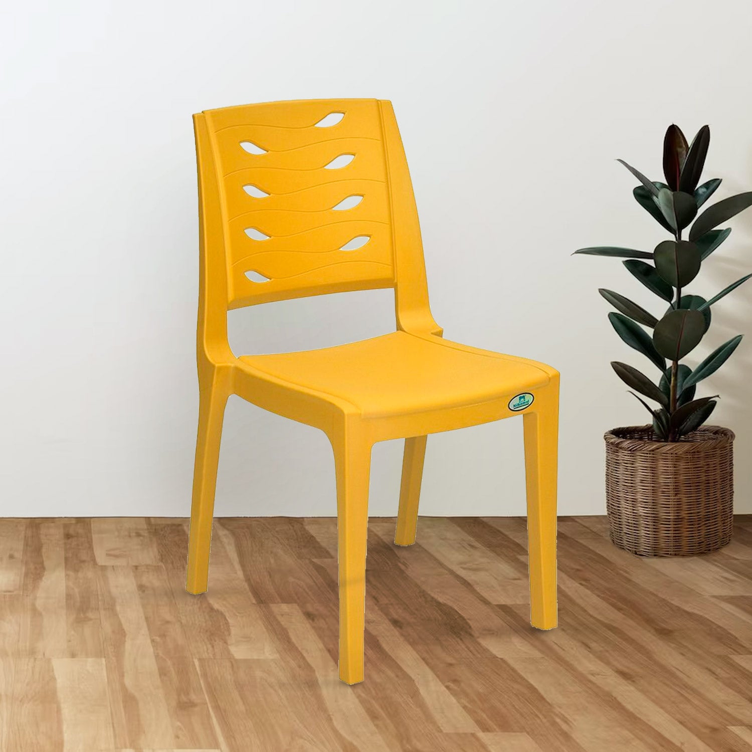 NILKAMAL FERN PLASTIC ARMLESS CHAIR — Nilkamal | VK Furniture Mangalore