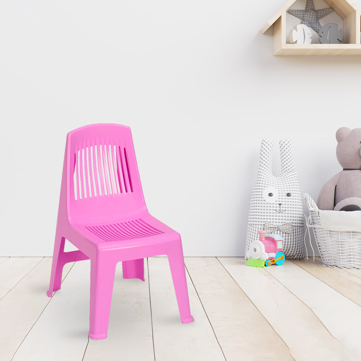 Nilkamal CHR5027 Plastic Baby Armless Chair — Nilkamal | VK Furniture Mangalore