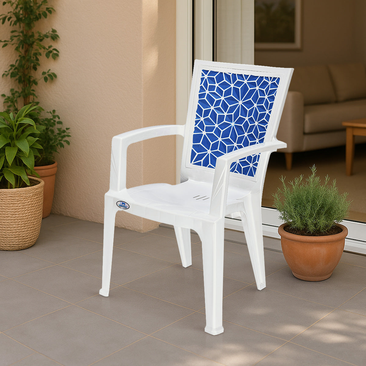 NILKAMAL STARTREK PLASTIC ARM CHAIR — Nilkamal | VK Furniture Mangalore