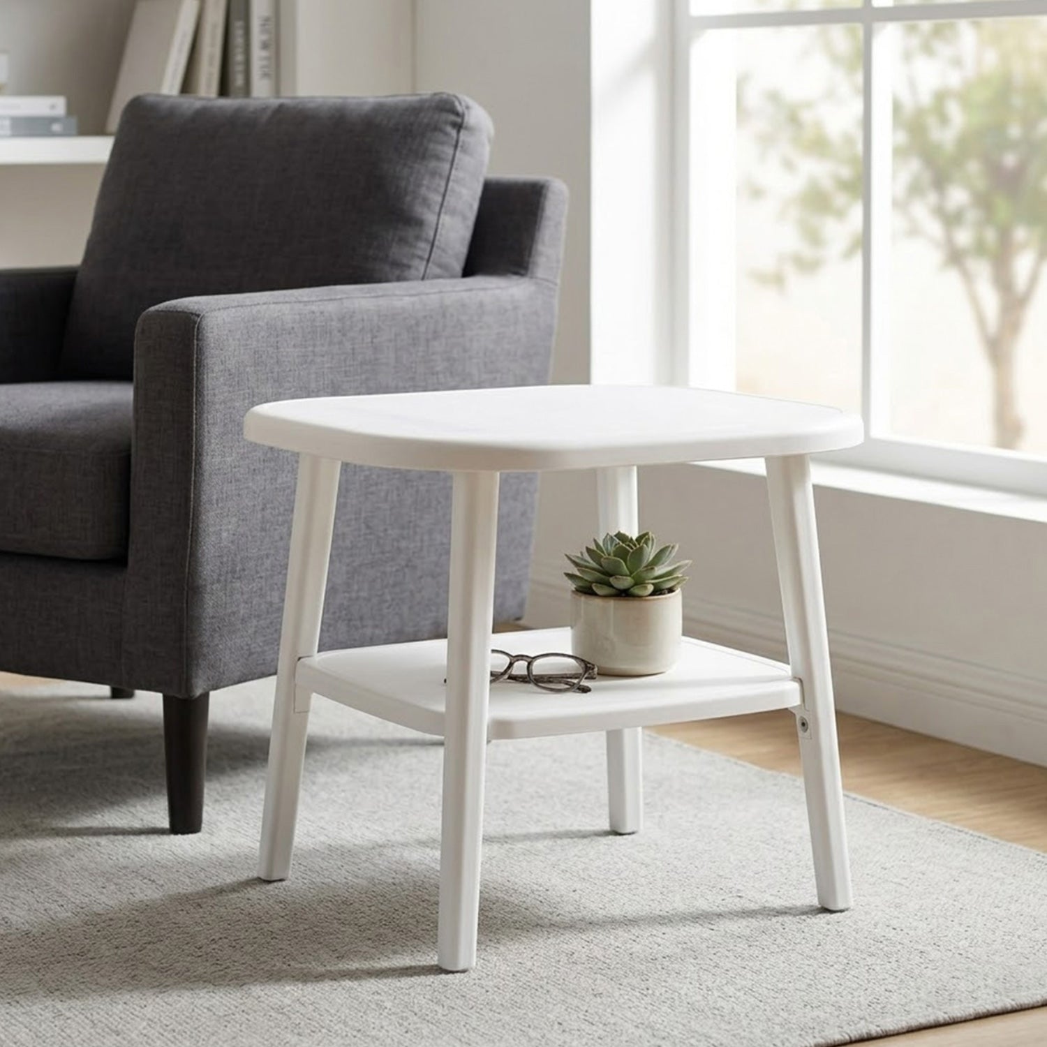 Nilkamal Arena Plastic Side Table — Nilkamal | VK Furniture Mangalore