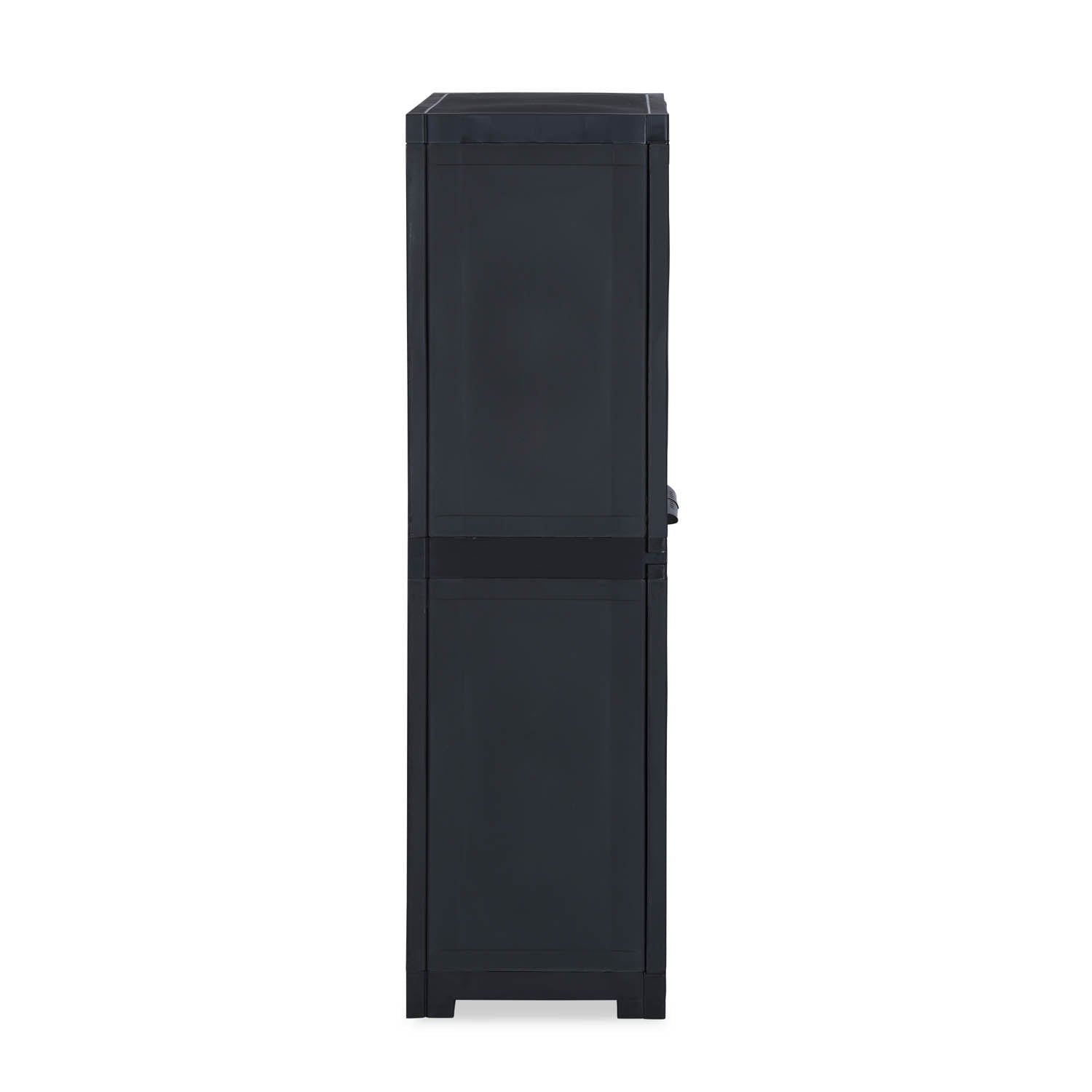 Nilkamal Freedom FMM Plastic Storage Cabinet (Charcoal Grey)