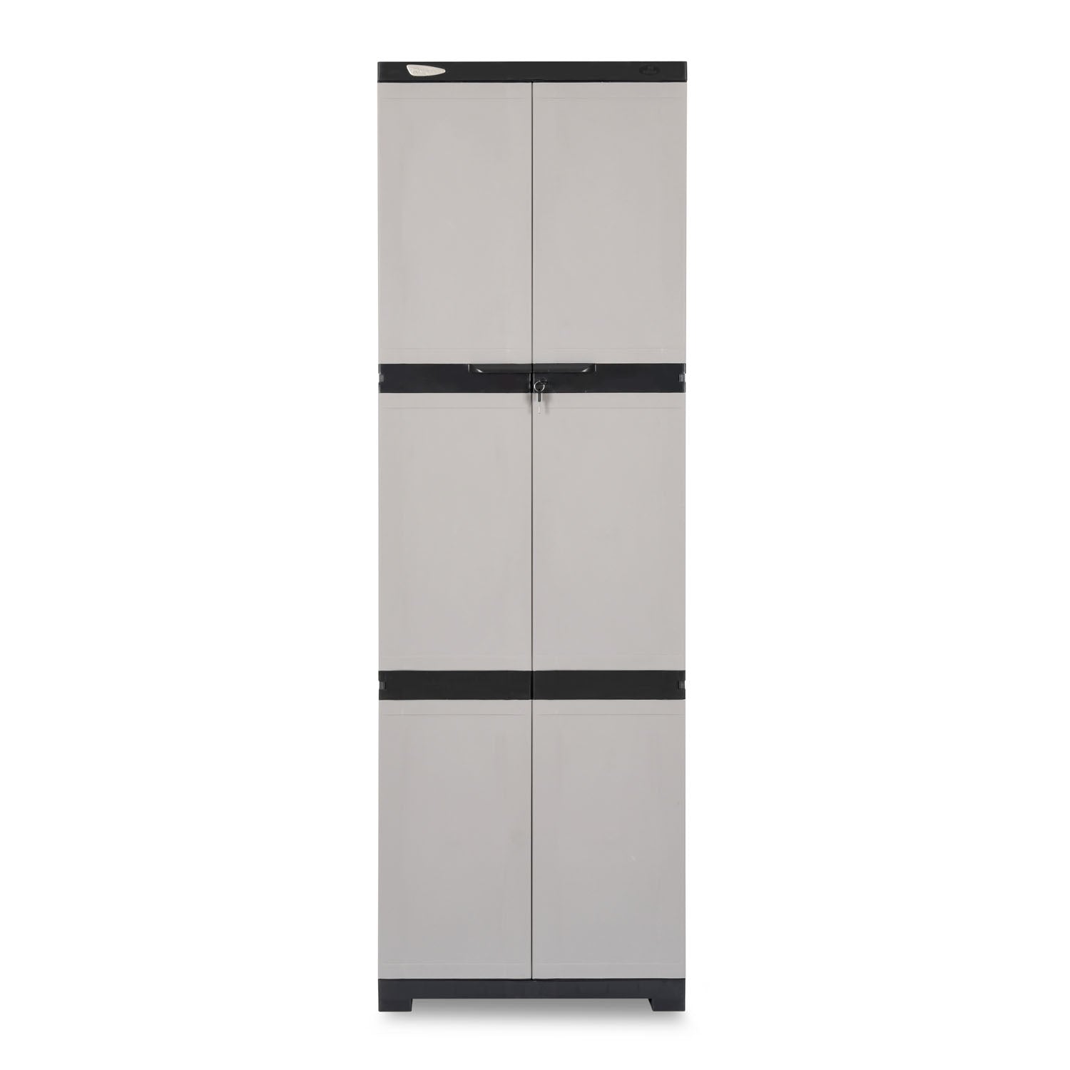 Nilkamal Freedom Mini Large (FML) Plastic Cabinet for Storage(Grey/Charcoal Grey)