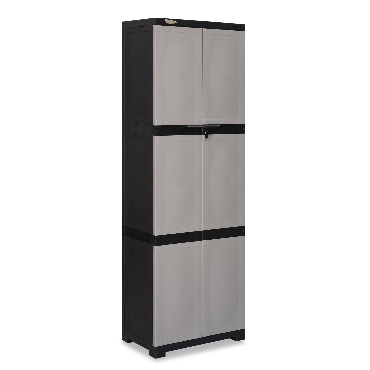 Nilkamal Freedom Mini Large (FML) Plastic Cabinet for Storage(Grey/Charcoal Grey)