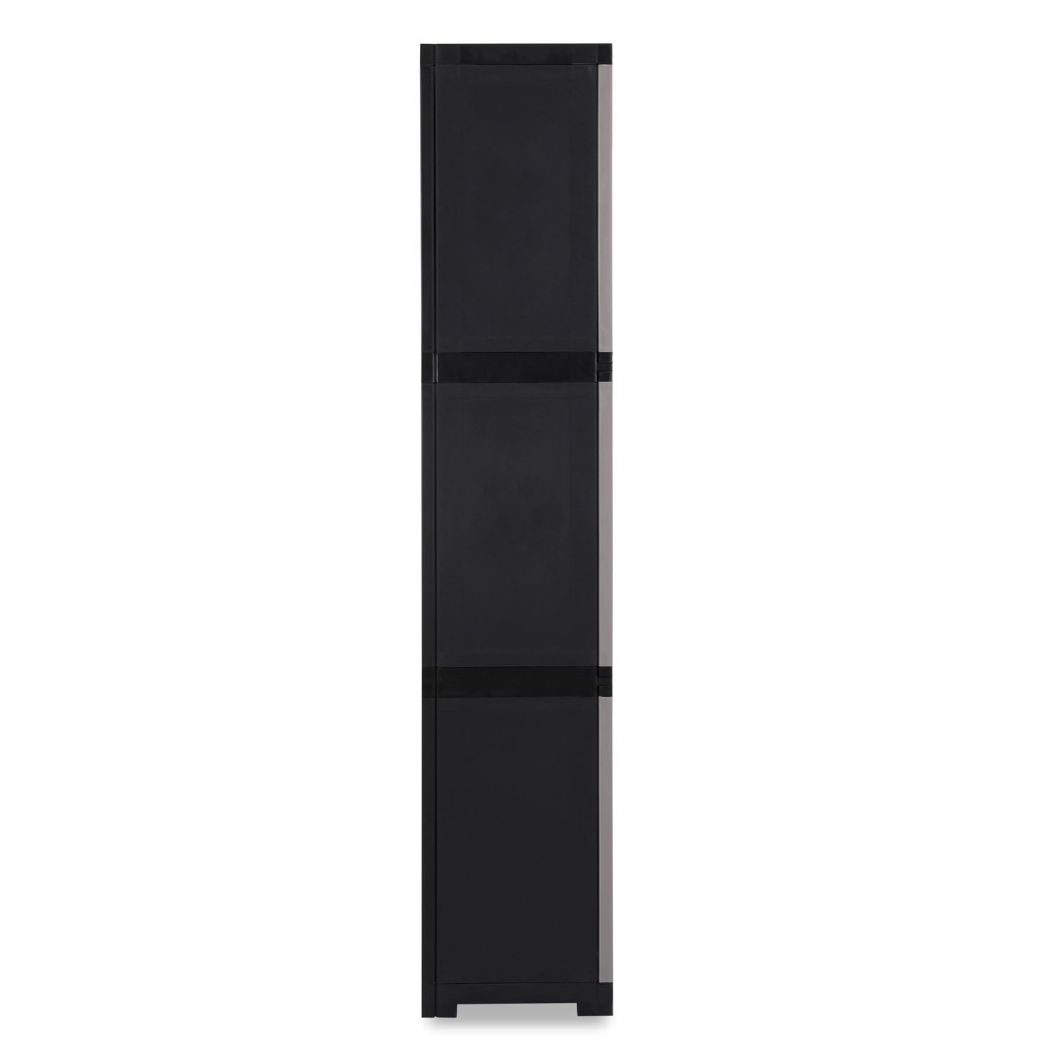 Nilkamal Freedom Mini Large (FML) Plastic Cabinet for Storage(Grey/Charcoal Grey)