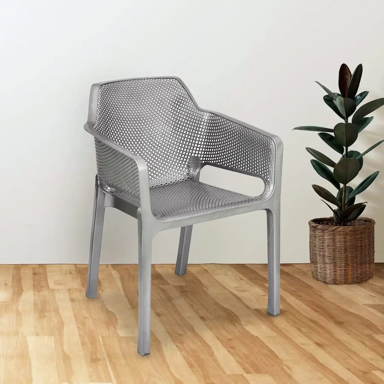Nilkamal Captain Plastic Arm Chair — Nilkamal | VK Furniture Mangalore