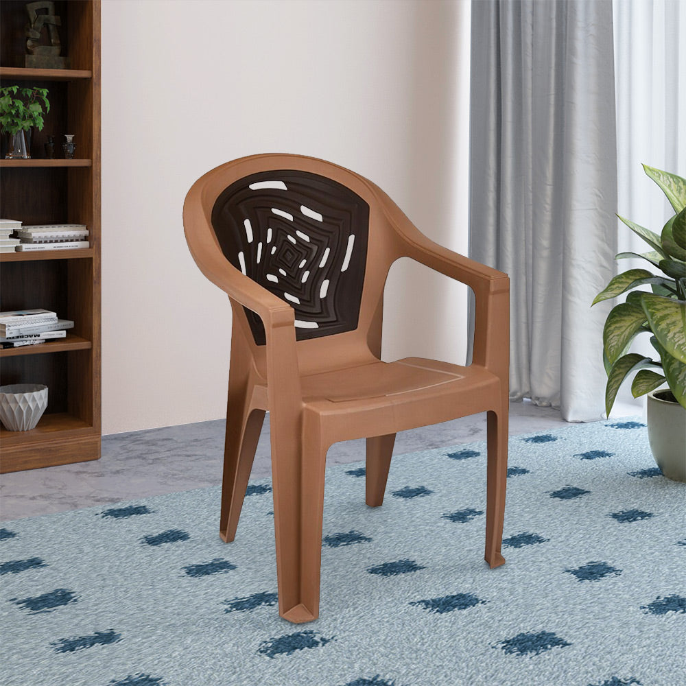 Nilkamal Empire Plastic Arm Chair — Nilkamal | VK Furniture Mangalore