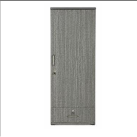 SINGLE DOOR WARDROBE WITH BOTTOM DRESSER
