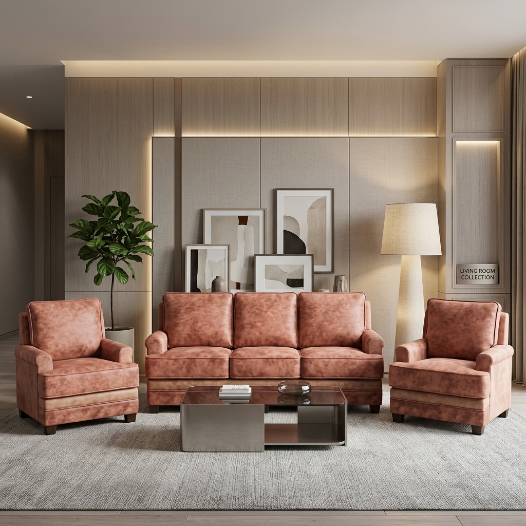 VK ANTIC SOFA SET
