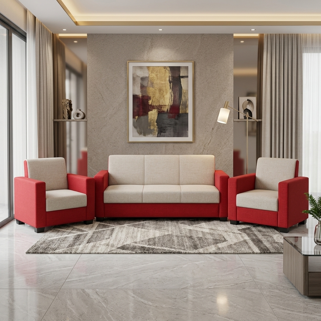 VK ORCHID SOFA SET — VK Furniture & Electronics | VK Furniture Mangalore