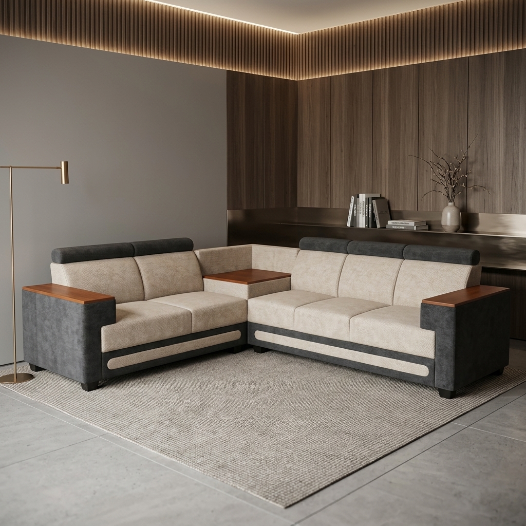 VK FOCUS 2ND CORNER SOFA SET