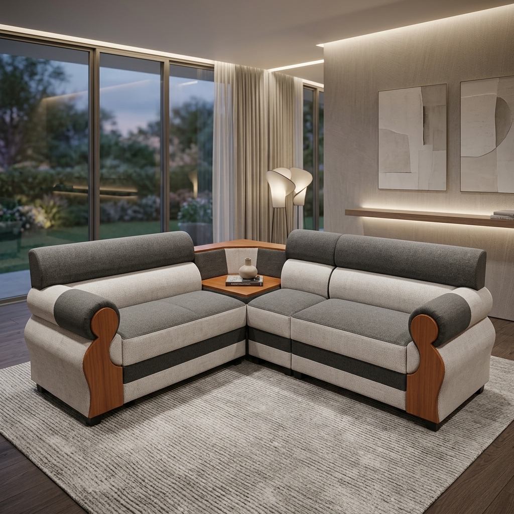 VK COCO CORNER SOFA SET