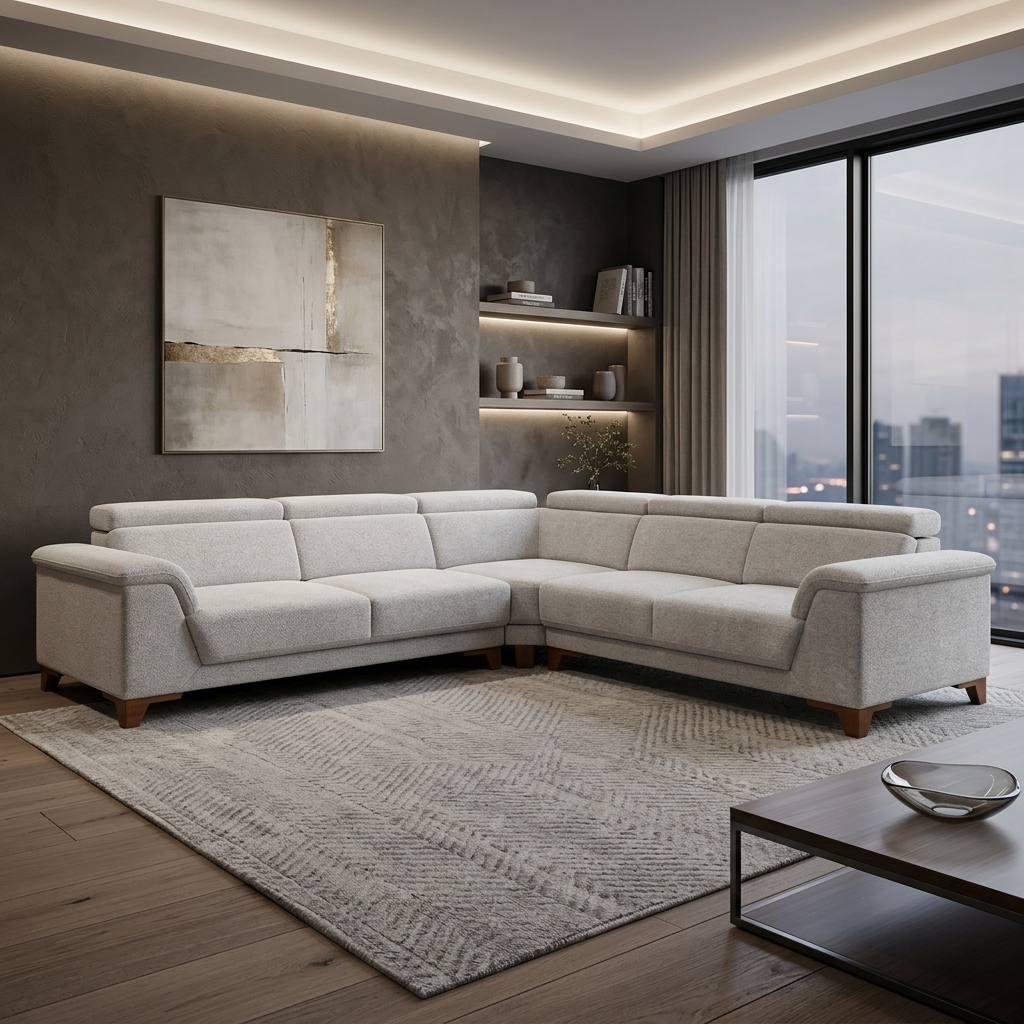 VK ONYX CORNER SOFA SET