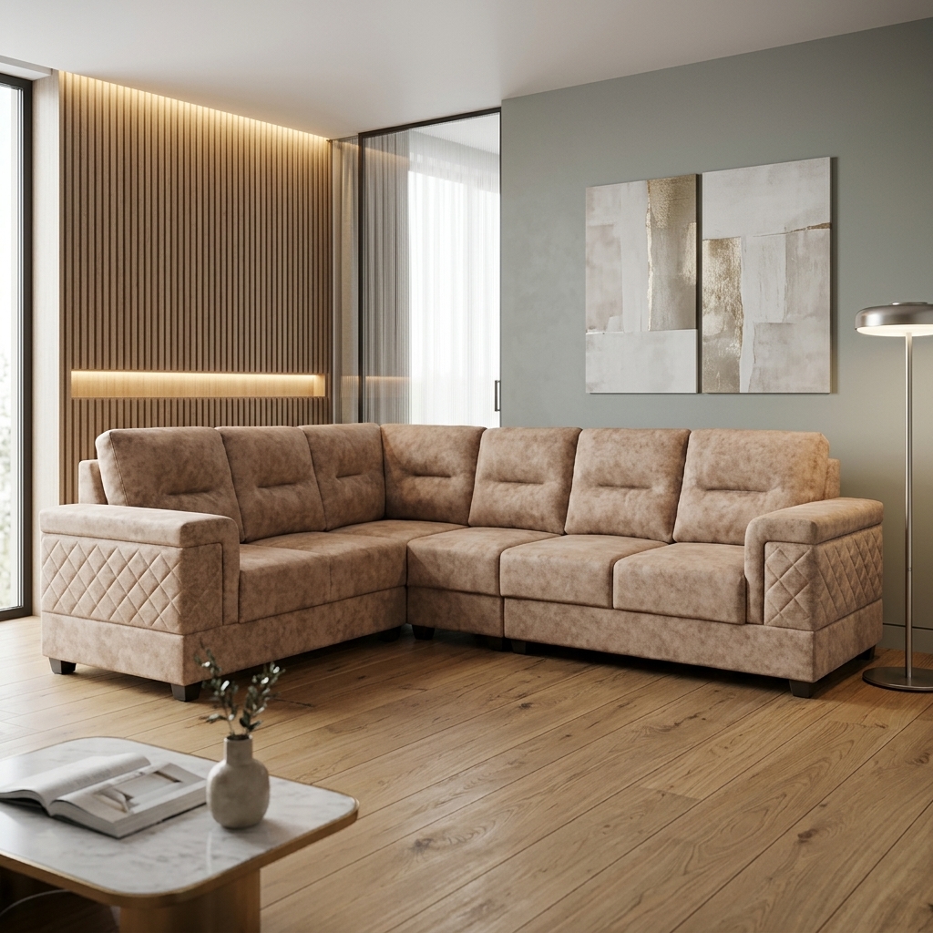 VK RUNA CORNER SOFA SET