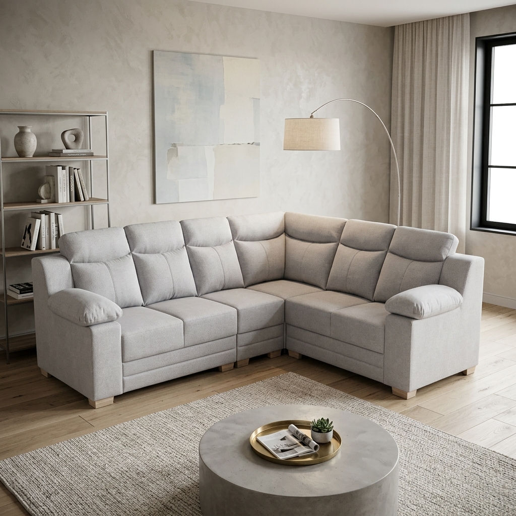 VK BENTLY CORNER SOFA SET