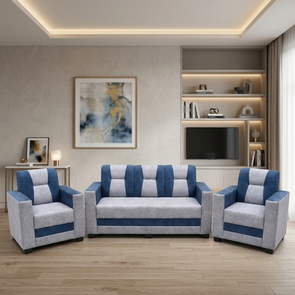 VK LISSABLE SOFA SET — VK Furniture & Electronics | VK Furniture Mangalore