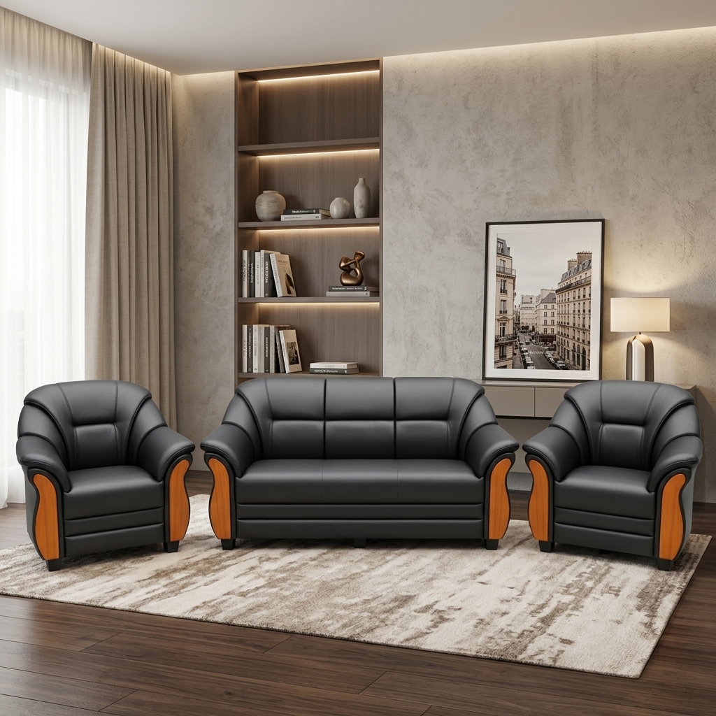 VK BANGALORE MODEL SOFA SET — VK Furniture & Electronics | VK Furniture Mangalore