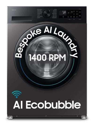 Samsung 9 kg 5 star AI EcoBubble Super Speed Wi-Fi