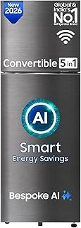 Samsung 467 L 3 Star Convertible 5-in-1 Frost Free Double Door Refrigerator