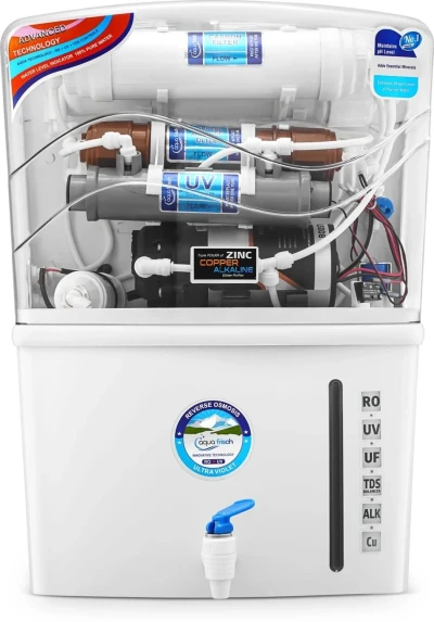 Aqua RO Water Purifier 18 Stage Water Purification System | Advanced RO UV UF TDS Control with Copper Zinc Alkaline Technology