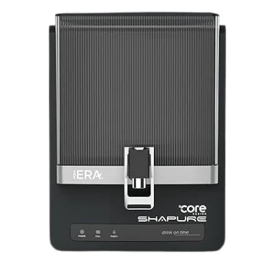 ERA Water Purifier for Home | RO + UV + UF + Alkaline + Copper + Zinc Technology (Charcoal Black)