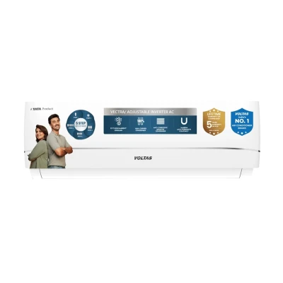 Voltas Split Air Conditioner, 1.5 Ton, 3 Star - 183Inv Vectra Zenith Silver