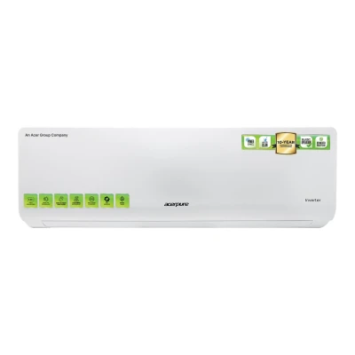 Acerpure Chill Inverter Split Air Conditioner 1.5 ton 3 star, 4 in 1 convertible design, Anti-virus Filter, Blue Fin Technology Air Conditioner (White)