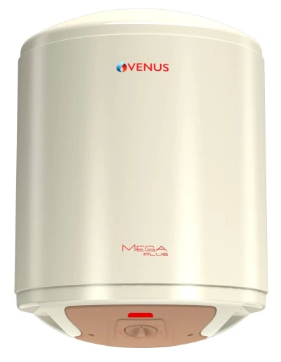 Venus MegaPlus 15Litre Storage Water Heater(Geyser)(Ivory, 4 Star,(BEE)) | Enamel Glasslined Tank | Triple Safety | Suitable for hardwater & Multistorey buildings (8 BARS) | Rust proof — VK Furniture & Electronics | VK Furniture Mangalore