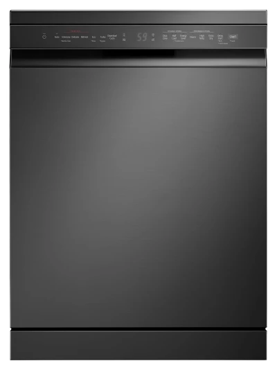 LG 15 Place Settings with TrueSteam Technology Freestanding Dishwasher (DFB435FM, Matte Black, Auto Open Door, QuadWash, EasyRack Plus-Easy to load all types of utensils, Direct Drive Motor & Wi-Fi) — VK Furniture & Electronics | VK Furniture Mangalore