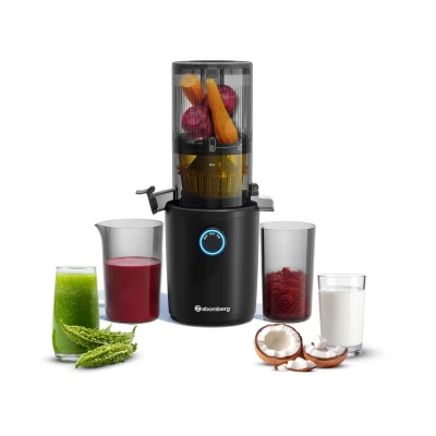 Atomberg Althea Cold Press Juicer | High Nutrition | Easy Assembly & Cleaning | Intelligent Auto Reverse | Advanced Safety Features | Ideal for Fruit, Veggie Juices & Nut Milks — VK Furniture & Electronics | VK Furniture Mangalore