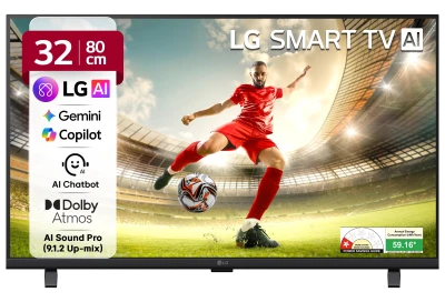 LG 80 cms (32 inches) LB655 AI Series HD Smart webOS VA LED TV 32LB655BPLA