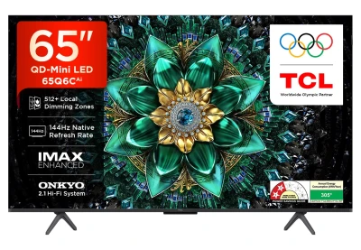 TCL 164 cm (65 inches) 4K UHD Smart QD-Mini LED Google TV 65Q6C — VK Furniture & Electronics | VK Furniture Mangalore