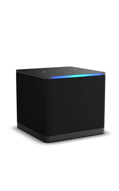 Fire TV Cube | Hands-free streaming device with Alexa, Wi-Fi 6, 4K Ultra HD