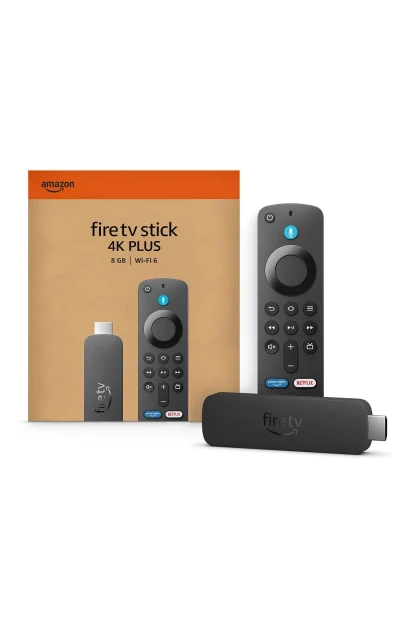 Amazon Fire TV Stick 4K Plus (newest model), Alexa Voice Search, Cinematic 4K streaming with HDR10+, Wi-Fi 6, Dolby Visio...