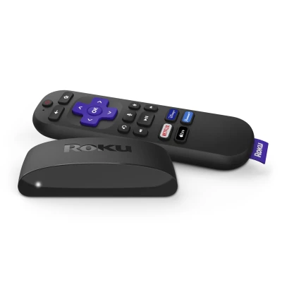 Roku Express 4K+ | Roku Streaming Device 4K/HDR, Roku Voice Remote, Free & Live TV