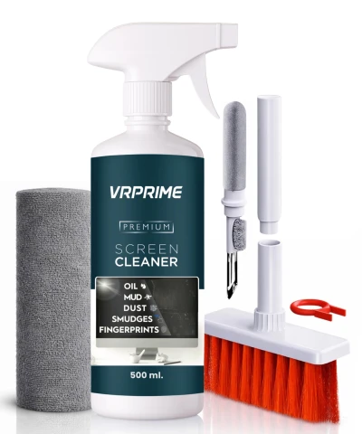 VRPRIME Laptop Cleaner Kit | Combo with 500ML Laptop Screen Cleaner Spray for Keyboard, Mobile Phone, Camera Lens, Compute...