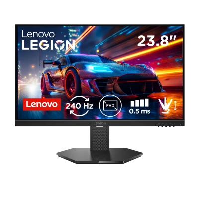 Lenovo Legion 24-10, 24 Inch IPS Full HD Gaming Monitor, 240Hz, 0.5ms, AMD FreeSyn Premium, NVIDIA G-Sync, 99% sRGB, Eyesa...