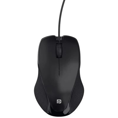 Portronics Toad 101 Wired Optical Mouse with 1200 DPI, Plug & Play, Hi-Optical Tracking, 1.25M Cable Length, 30Lakhs Click...