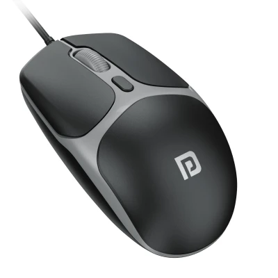 Portronics Toad 103 Wired Optical Mouse with 2400 DPI, Plug & Play, Ambidextrous, Hi-Optical Tracking, 1.5M Cable Length, ...