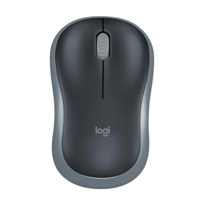 Logitech M186 Wireless Mouse, 2.4GHz with USB Mini Receiver, 3 Years Battery Life, 1000 DPI Optical Tracking, Ambidextrou...