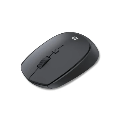 Portronics Toad 23 Wireless Optical Mouse with 2.4GHz, USB Nano Dongle, Optical Orientation, Click Wheel, Adjustable DPI(B...