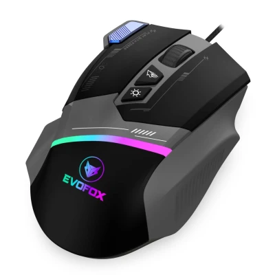 EvoFox Blaze Ultra Value 8 Button Programmable Gaming Mouse with 1000Hz Polling Rate | Gaming Grade DPI 200 to 12800 | Ult...