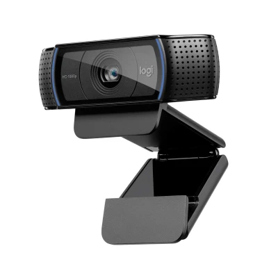 Logitech C920 HD Pro Webcam - 1080p, Optical, Full HD Streaming Camera for Widescreen Video Calling and Recording, Dual Mi... — VK Furniture & Electronics | VK Furniture Mangalore