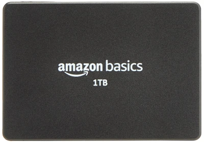 Amazon Basics 2.5 inch SATA Internal SSD 1 TB | Speed up to 560 MBps | Energy Efficient | Sleek & Lightweight