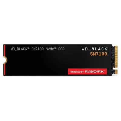 Western Digital WD Black SN7100 NVMe 500GB, Upto 6800MB/s R, 5800MB/s W, 5Y Warranty, PCIe Gen 4 NVMe M.2 (2280), Gaming S...
