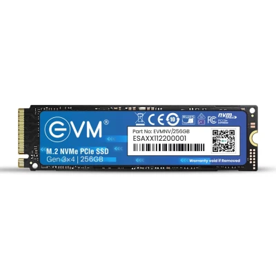 EVM 256GB NVMe M.2 SSD 2280 | PCIe Gen 3x4 Internal SSD | Up to 3000MB/s Read 2000MB/s Write | High Speed Storage for Lapt...