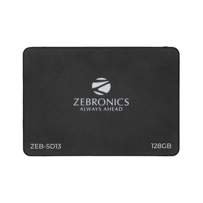 Zebronics SD13 128GB SSD,Ultra Low Power Consumption, S.M.A.R.T. Thermal Management and Silent Operation.