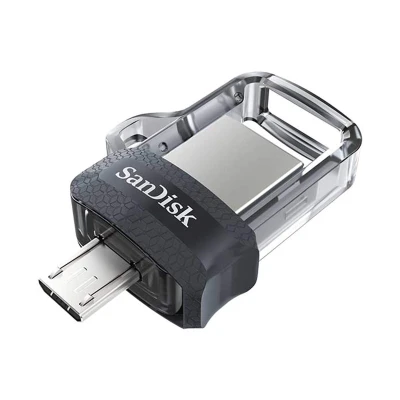 SANDISK Ultra Dual Drive 64GB, USB3.0/micro-USB connector, OTG , Pendrive, 5Y Warranty (SDDD3-064G-I35)