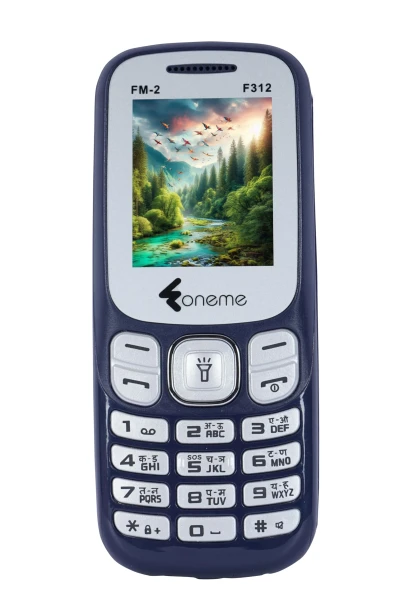 Foneme F312 Dual Sim |Keypad Mobile| with 1.8" Display | Voice Changer | Auto Call Recording | Long Lasting Battery | FM |...